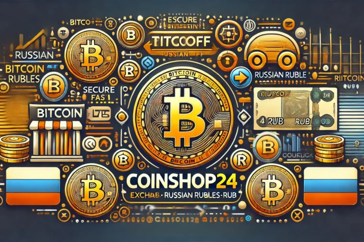 Bitcoin на рубли (Tinkoff), обменник CoinShop24