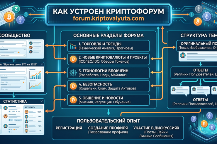 Инфраструктурный хаб для практиков: Как устроен криптофорум forum.kriptovalyuta.com и особенности P2P-взаимодействия участников