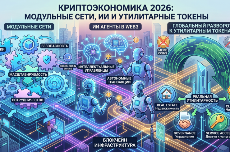 Криптоинвестиции 2026: Что нужно знать о ликвидности, «Tokenomics 2.0» и безопасном выводе дивидендного дохода